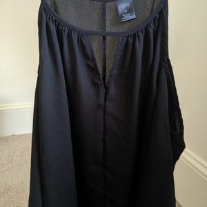 Cold shoulder- key hole blouse